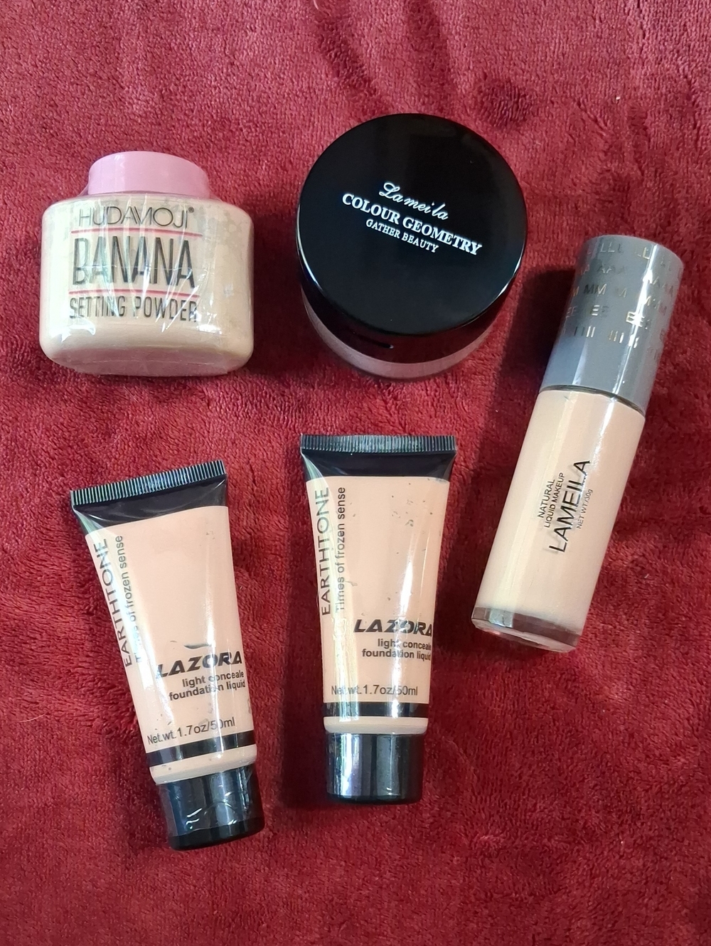Light Conceal Foundation & Setting Powder Bundle  *exluding Lameila Foundation